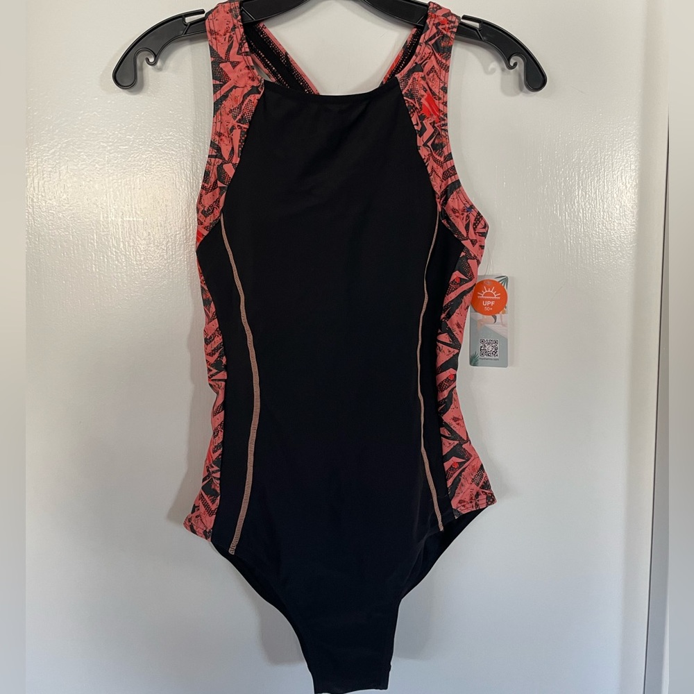 One Piece Geo Print Bathing Suit - NWT